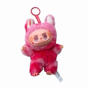 Pop Mart Labubu Big Into Energy The Monsters Pink Plush Doll